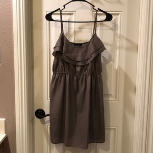 Grey mini dress